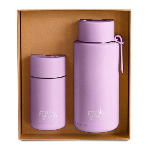 frank green Gift Set - 12oz/34oz Lilac Haze